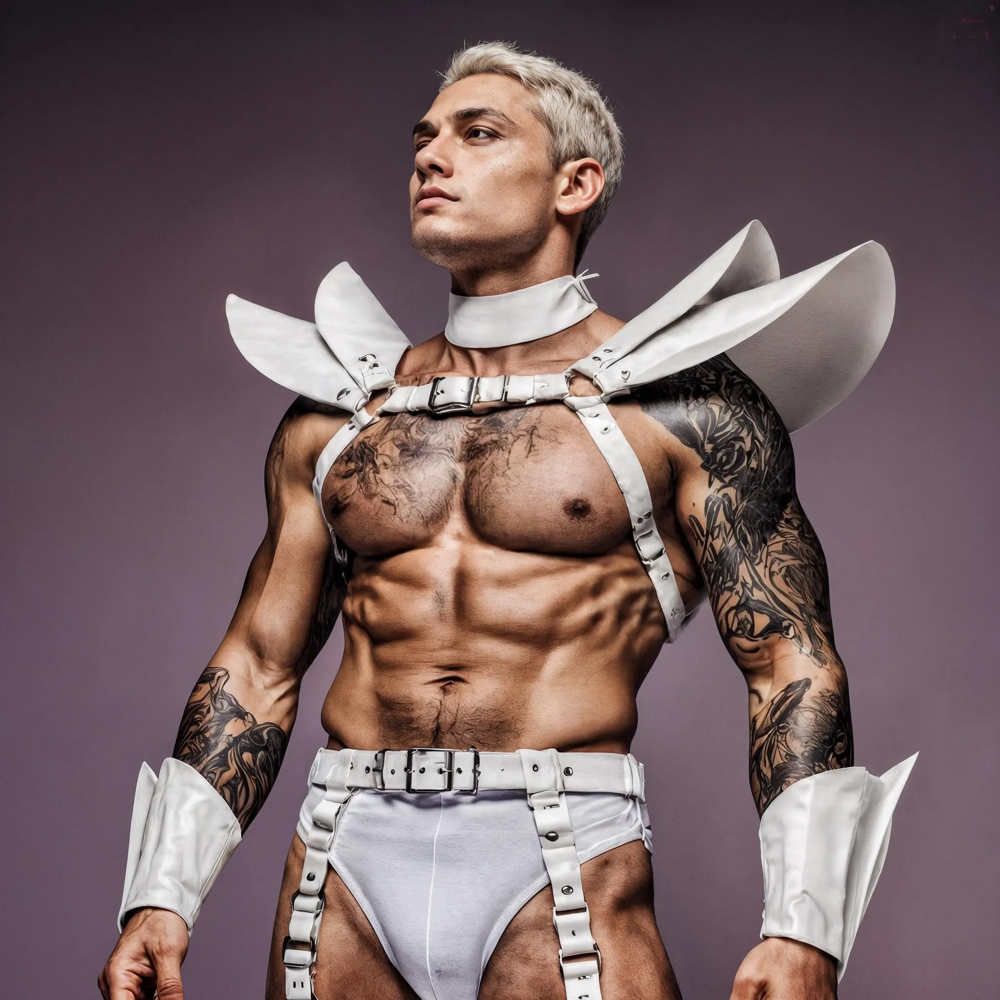 Men's White Festival Outfit