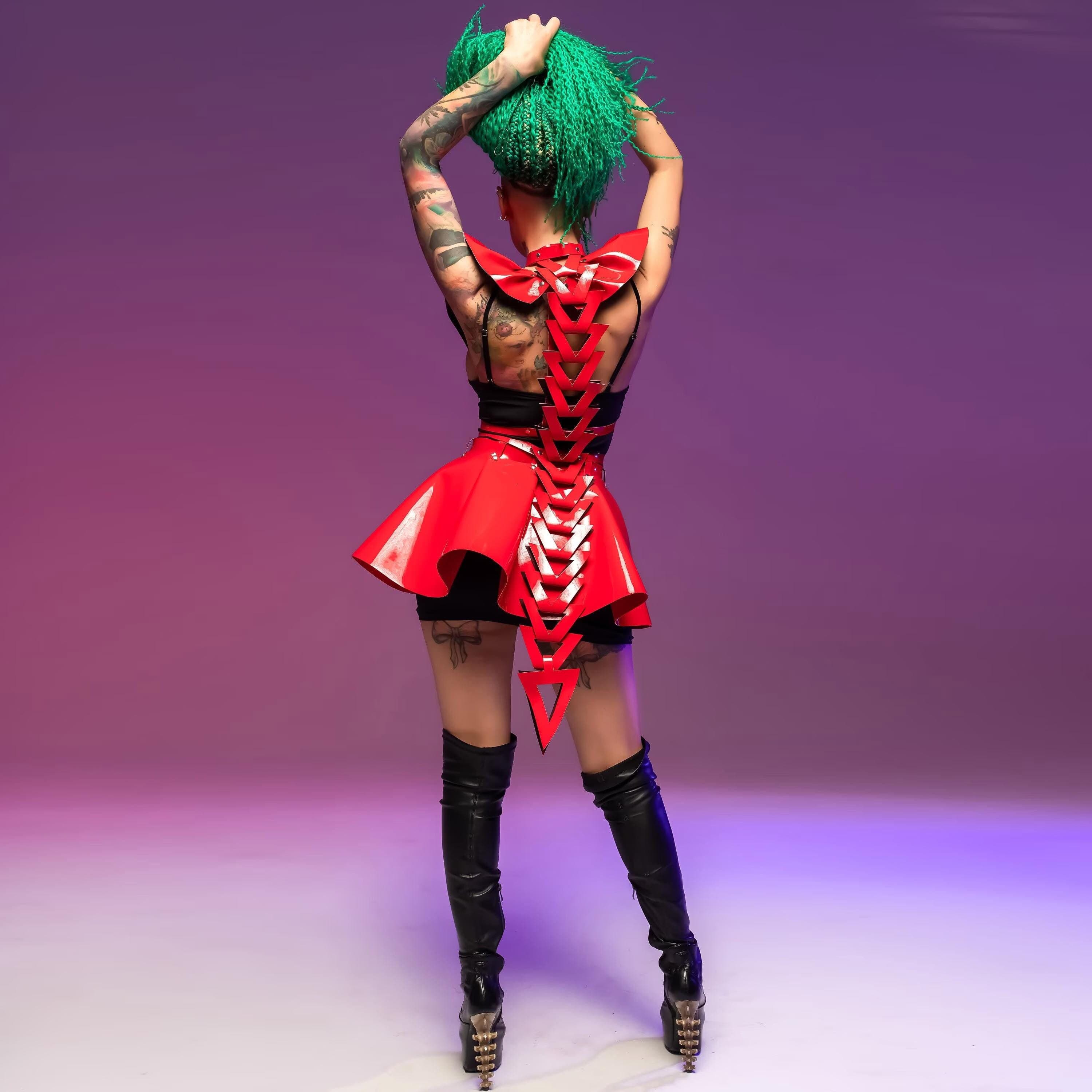 Red Stage Outfit