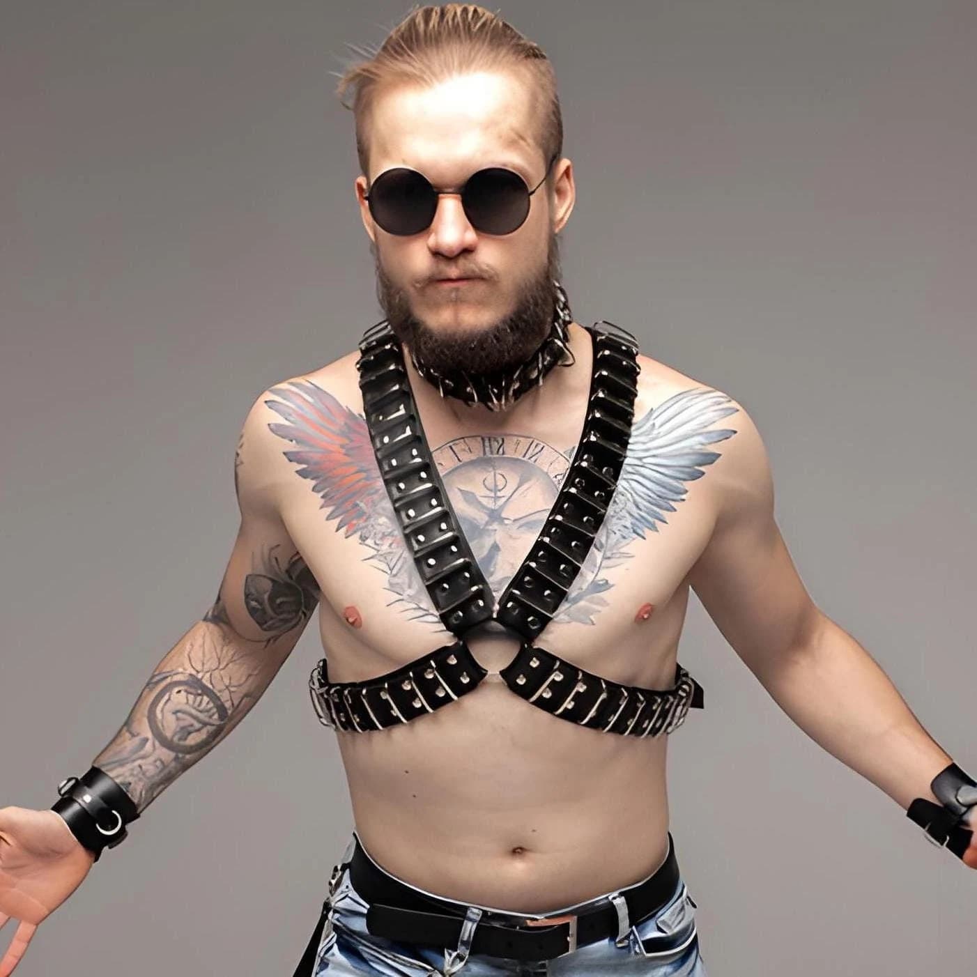 Black Harness Outfit for Pride