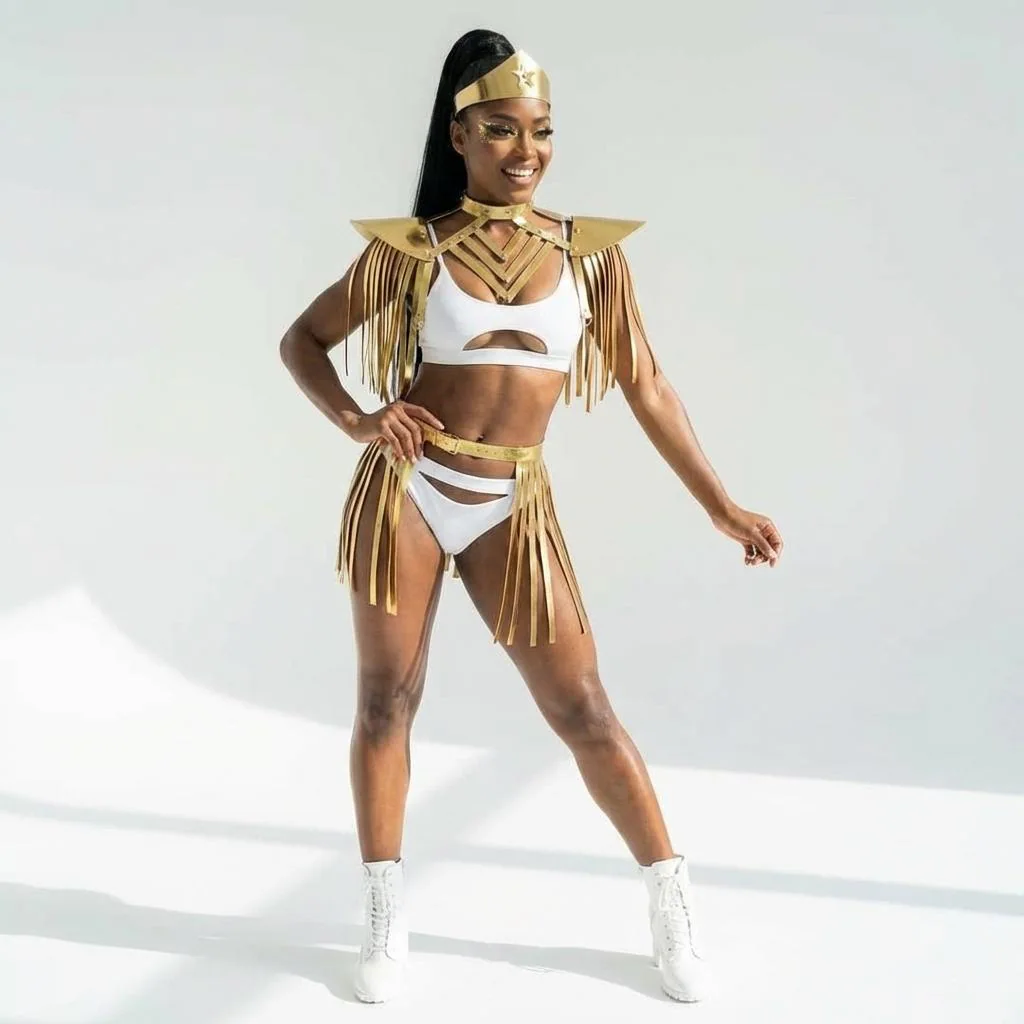 Gold Goddess Festival Outfit
