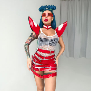 Cosmic Costume Set - Perfect for Cyber Punk Party and Futuristic Festivals