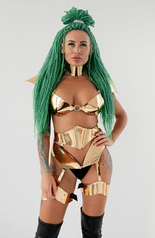 Alien Elegance: Dive into the Cosmos with our Sexy Costume Set - FEYA