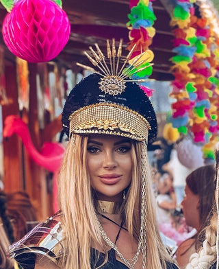 Black Rave Costume Set - Perfect for Parties & Festivals outfits - FEYA