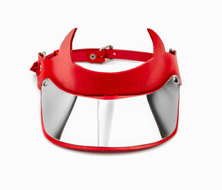 Exclusive Leather Sun Visor Cap - Perfect for Beach & Summer - FEYA