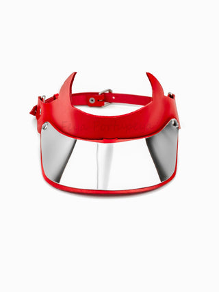 Exclusive Leather Sun Visor Cap - Perfect for Beach & Summer - FEYA