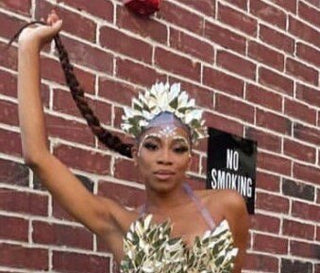 Exquisite Gold Floral Crown - Transform Your Event Outfit - FEYA