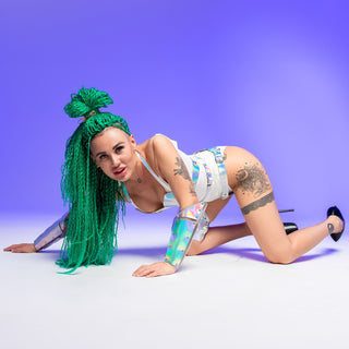 Festival Armor Accessories for Cyberpunk Party Outfit - FEYA