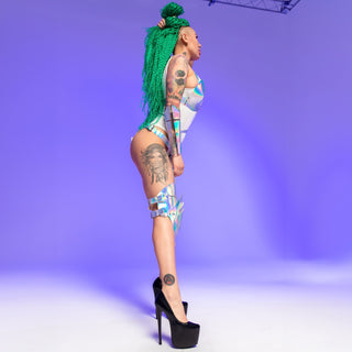 Festival Armor Accessories for Cyberpunk Party Outfit - FEYA