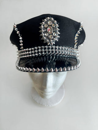 Festival Dance Headdress: Mirror Plastic & Rhinestone Design for Women - FEYA