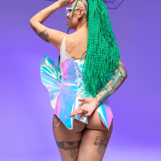 Hologram Butterfly Cosplay Dress: Perfect for Show Performance - FEYA