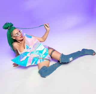 Hologram Butterfly Cosplay Dress: Perfect for Show Performance - FEYA