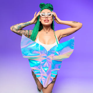 Hologram Butterfly Cosplay Dress: Perfect for Show Performance - FEYA
