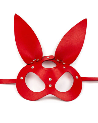 Leather Rabbit Mask - Universal Fit for Parties & Intimacy - FEYA