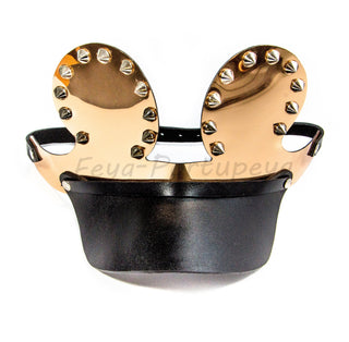 Leather Sun Visor Cap "Mikey" - Summer Essential in Multiple Colors - FEYA