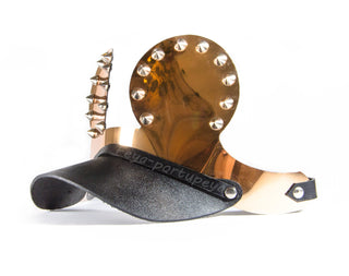 Leather Sun Visor Cap "Mikey" - Summer Essential in Multiple Colors - FEYA