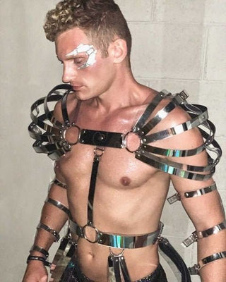 Metallic Clothing for Dance Show Outfit or Festival Parties - FEYA