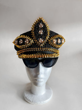 Mirror & Rhinestone Women's Headdress for Festivals - FEYA