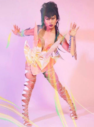 Stage Costume for Travesti Singer Dance Show Performance Party Birthday Celebrate Dress - FEYA