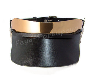 Summer Leather Sun Visor Cap - Stylish & Durable - FEYA