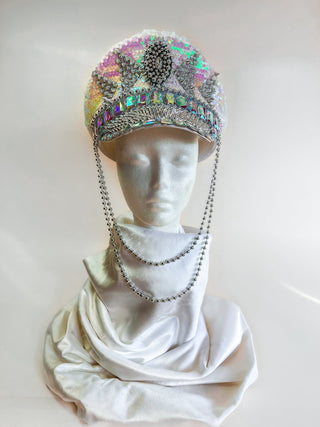 Unique Festival Headdress: Dazzling Rhinestone Design - FEYA