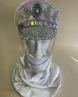 Unique Festival Headdress: Dazzling Rhinestone Design - FEYA